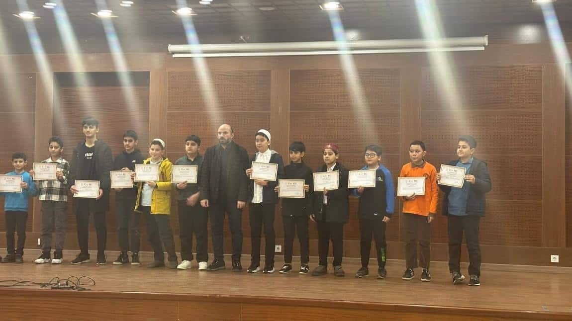 İlçemizde yapılan Genç Sadâ Kuranı Kerim’i güzel okuma yarışmasına katıldık